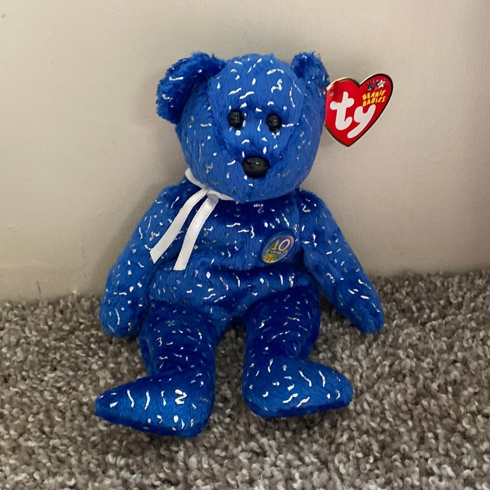 Beanie babies 2002 decade 10 years anniversary